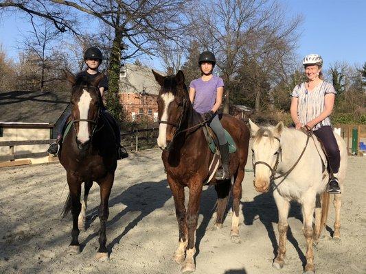 A fun birthday ride on an early spring day!