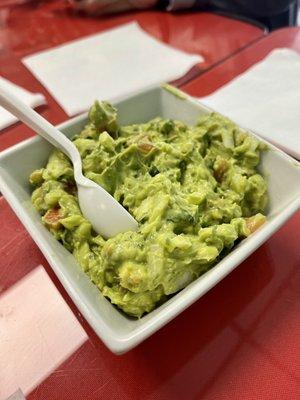 Fresh guacamole - so good!