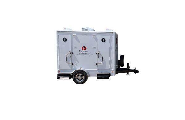 Luxury Portable Toilet Trailer