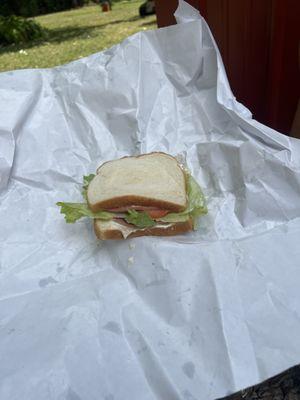 This is what a 5.75 sandwich looks like.