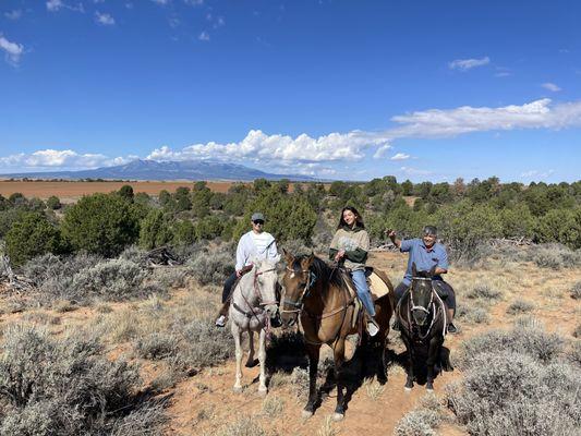 Beautiful farm rides with lots of wildlife and majestic views