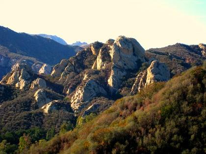 View Red Rock Park, Topanga from Topanga Skyline