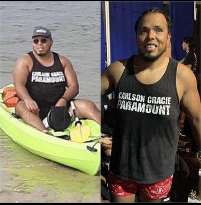 Bootcamp Coach Marvin, Before and After