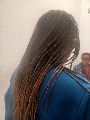 Small Box Braids $180