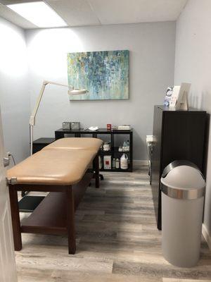 Prestige Laser Center treatment room.