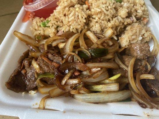 Mongolian beef daily special