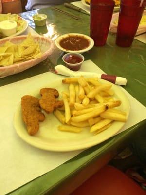 Kids Meal with Chicken Strips