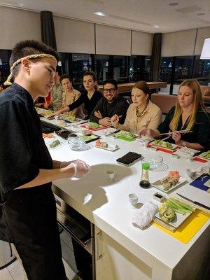 Sushi Rolling Class