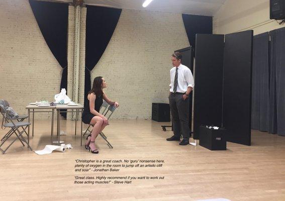 Acting Class in DTLA : Technique and Scene Study with an aim towards truthful, believable, engaging work as an actor