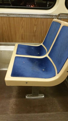 Dirty seats :/