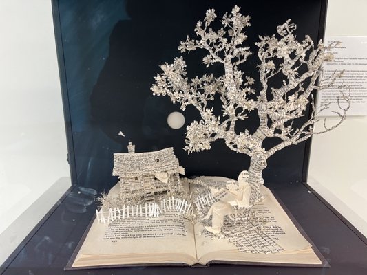 To Kill a Mockingbird paper sculpture