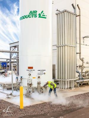 Professional photographs for  Air Products & Chemicals in Chandler, AZ in partnership with the Chandler Chamber