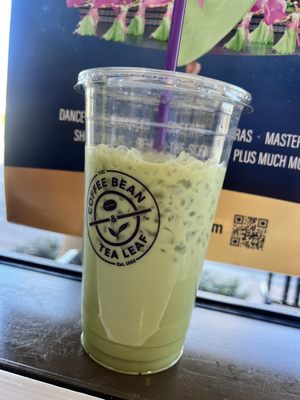 Iced Matcha latte