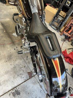 Motorcycle seat