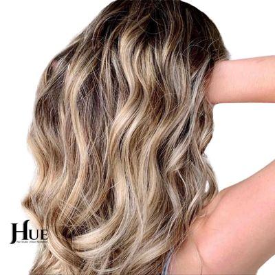 Blonde Balayage with Root Smudge