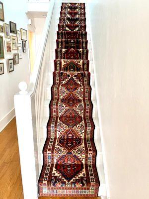 Thanks to our valued customer for sharing this beautiful picture of her Persian runner with us.