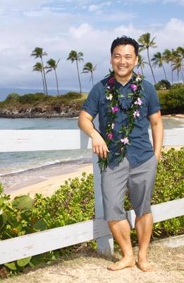 groom at Kapalua bay