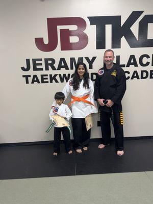 My orange belt!