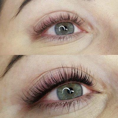 Lash lift & tint