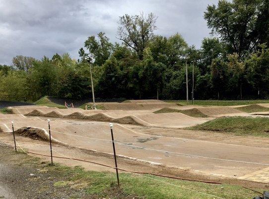 BMX track.