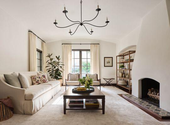 Spanish Colonial, period-sensitive renovation of a 1927 historic home located in San Francisco's Marina District.