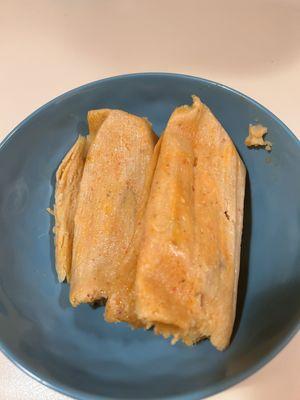 1/2 dozen Red Tamales