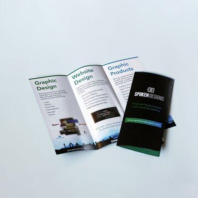 Spoken Designs Brochures