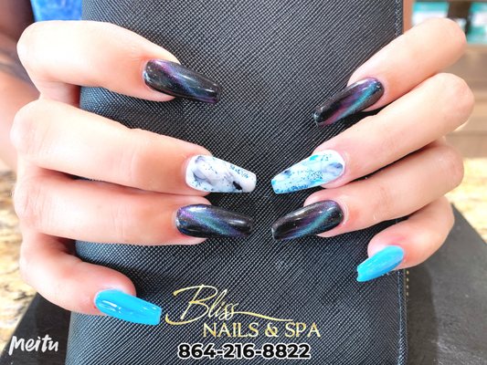 Manicure Design at Bliss Nails & Spa - Nail Salon Spartanburg, SC 29307