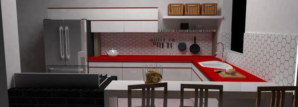 3D Cabinet Design and manufacture, And Of Course Installation:) AutoCad, SketchUp+ Vray