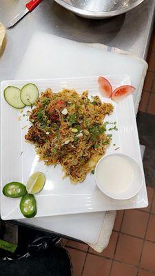 Chicken biryani