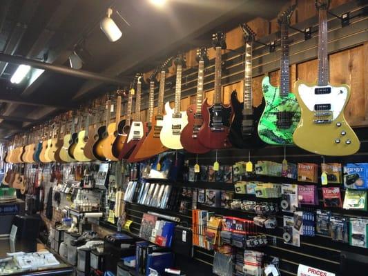 Awesome selection of guitars!