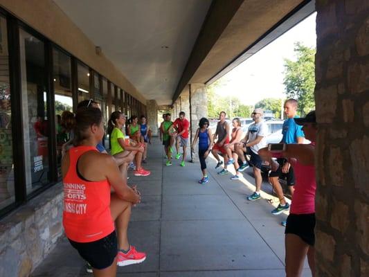 Wednesday evening shakeout run