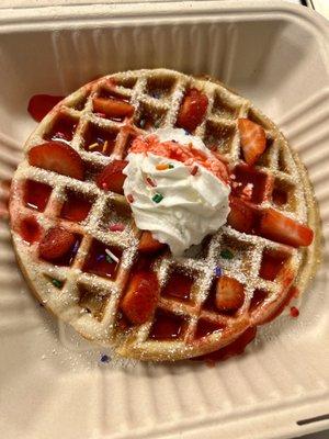 Strawberry Waffle