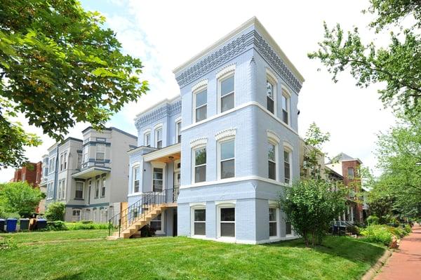 Row house renovation in Capitol Hill DC