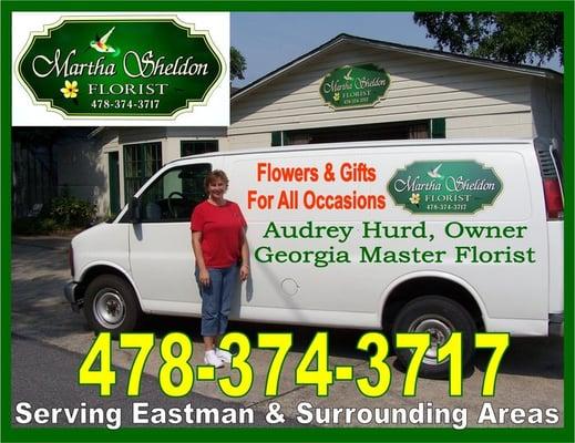 Martha Sheldon Florist and Audrey Hurd