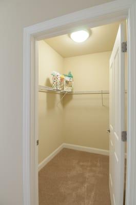 Estates walk-in closet