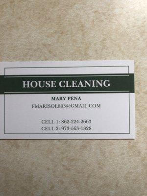 Mary's House Cleaning