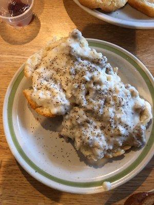 Biscuits and gravy