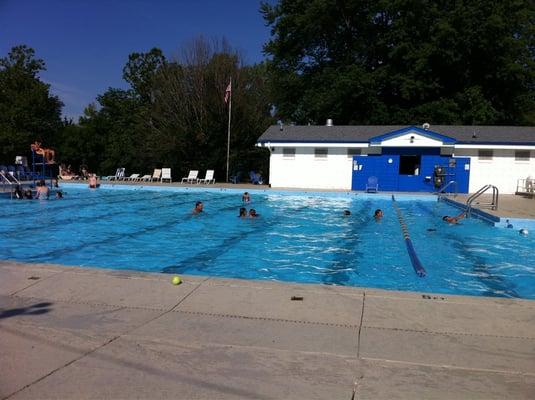 Cool water on a hot afternoon