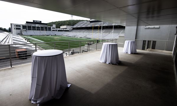 The Fen Terrace is a wonderful additional space for team meals when paired with the multi-purpose room.