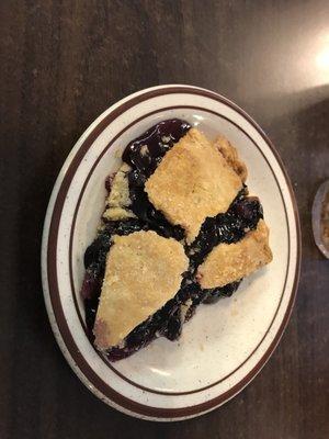 Blueberry pie