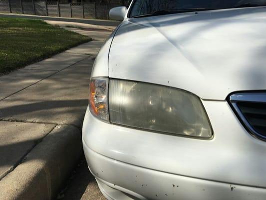 Headlight Restoration: Before