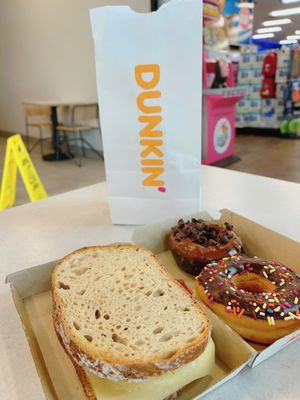 Sourdough Breakfast Sandwich + Donuts