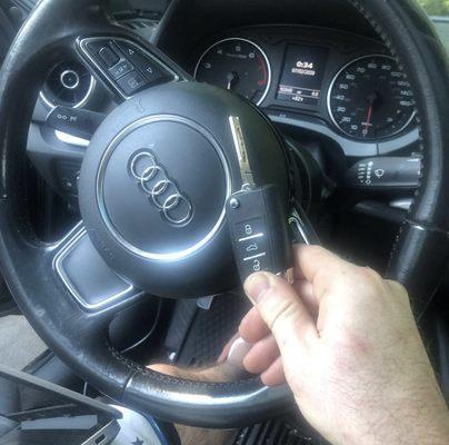 Audi key replacement