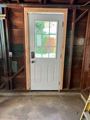 CUSTOM DOOR INSTALL