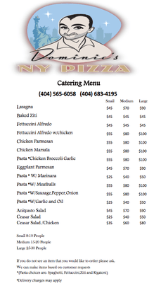 Check Out Our Catering Menu!