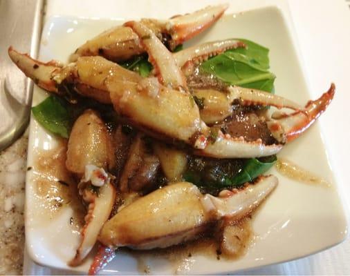 Half Shell Seafood Cooking Class at Cane River Kitchenware. Marinated Crab Claws.