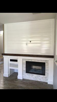 Fireplace remodel