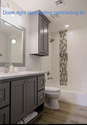 Bath remodel