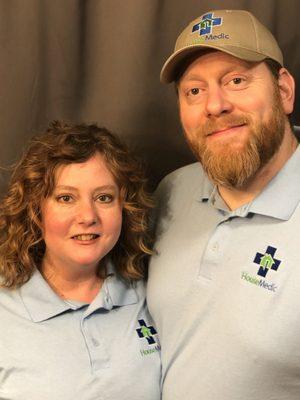 Owners Robyn & John Hakey of House Medic Handyman of North Royalton